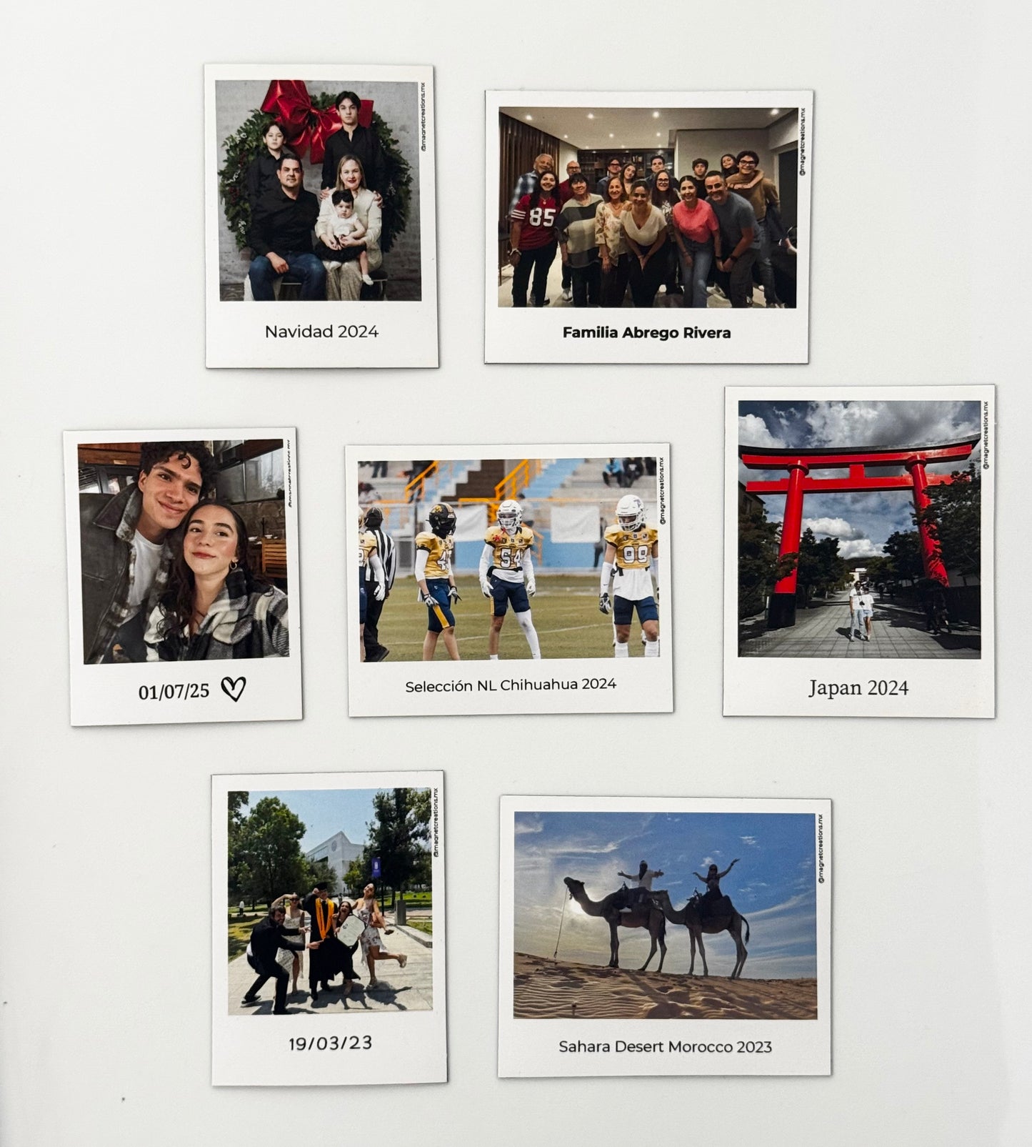 Imanes Personalizados con Texto